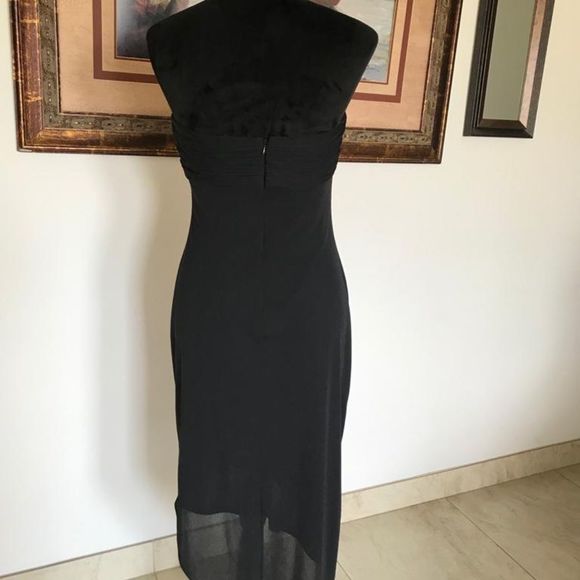 Asymmetrical classy black David Meister size 8  - Picture 4 of 13